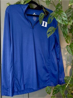 Duke Blue 1/4 Zip Pullover